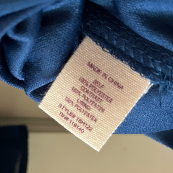 ALTAR'D STATE Blue Long Sleeve Open Lace Back Romper Small With Belt - Picture 5 of 5